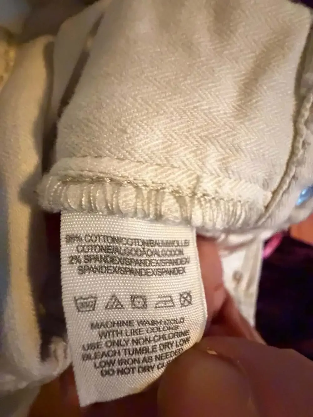 Free People White Denim Jeans Size W30